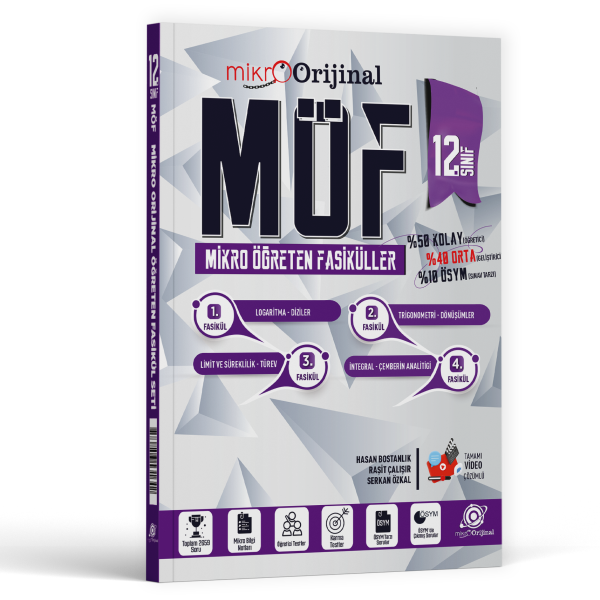 MİKRO ORİJİNAL 12.SINIF MÖF SET MATEMATİK - 25-26